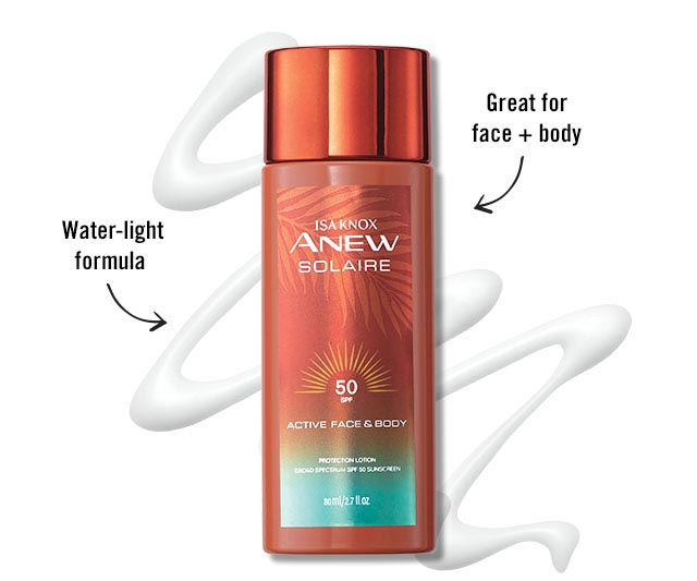 Solaire Active Face + Body Protection Lotion Broad Spectrum SPF 50