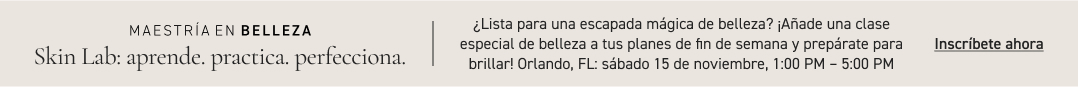Beauty Mastery: Skin Lab Join us! Register Now