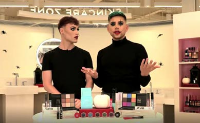 Avon Live Halloween Makeup Demo