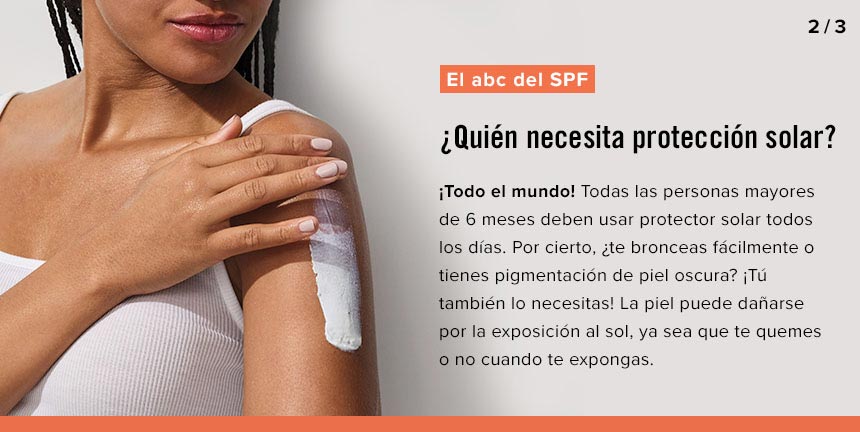 ¿Quién necesita protección solar?